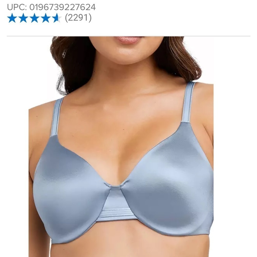 BALI 42C One Smooth U Underwire Blue-Grey